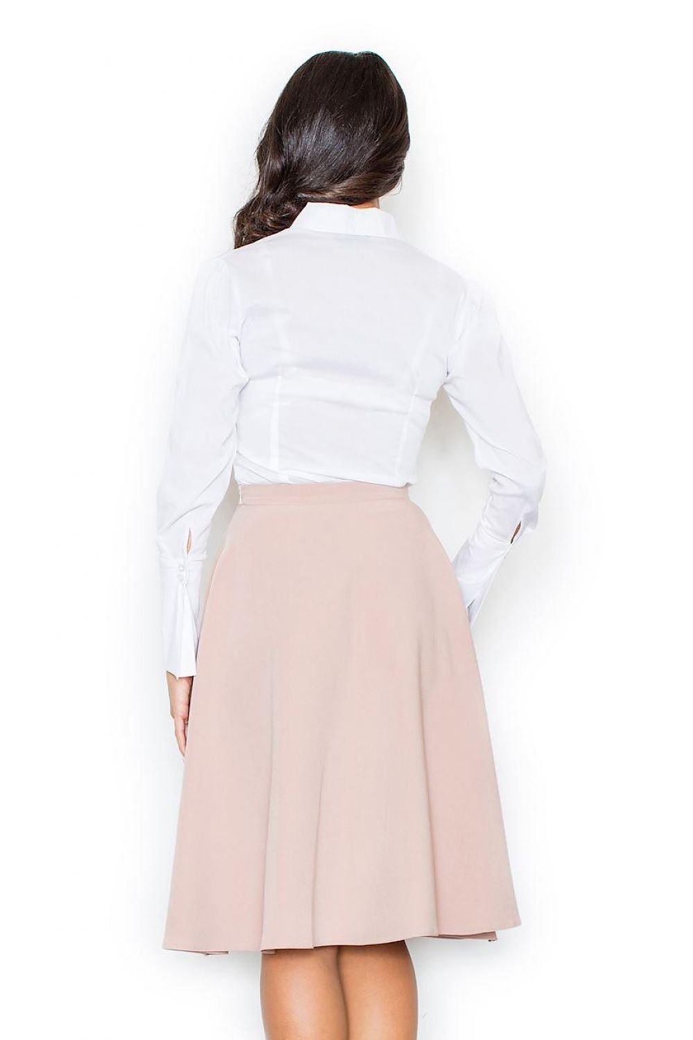 Jupe plissée mi-longue rose élégante, parfaite pour un style chic et féminin, disponible sur jupe-plissee-mi-longue-rose.